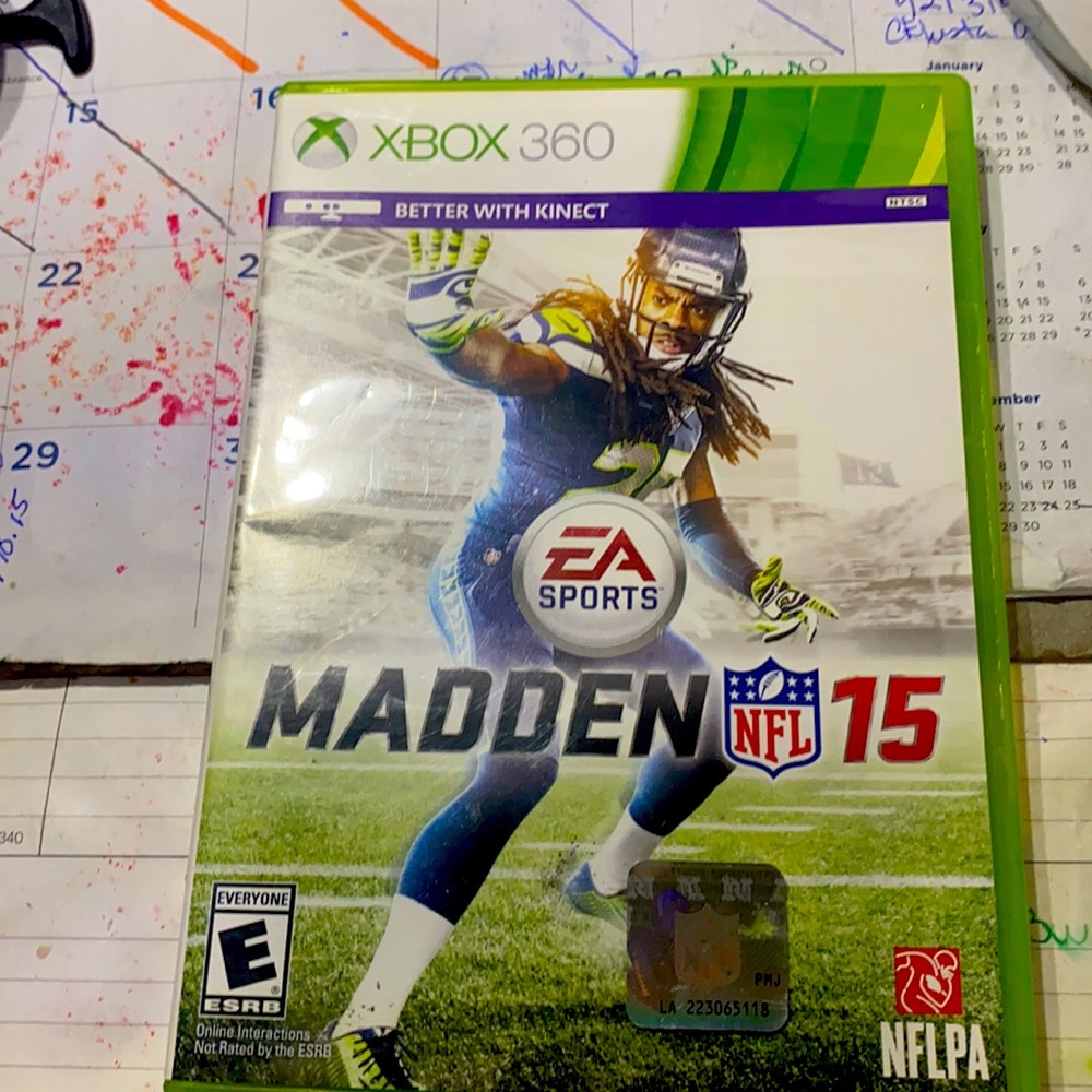 Madden NFL 15- Xbox 360 (Las)